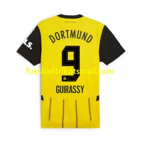 Fußballtrikots Borussia Dortmund Serhou Guirassy 9 2024-2025 Kurzarm Heimtrikotsatz kaufen